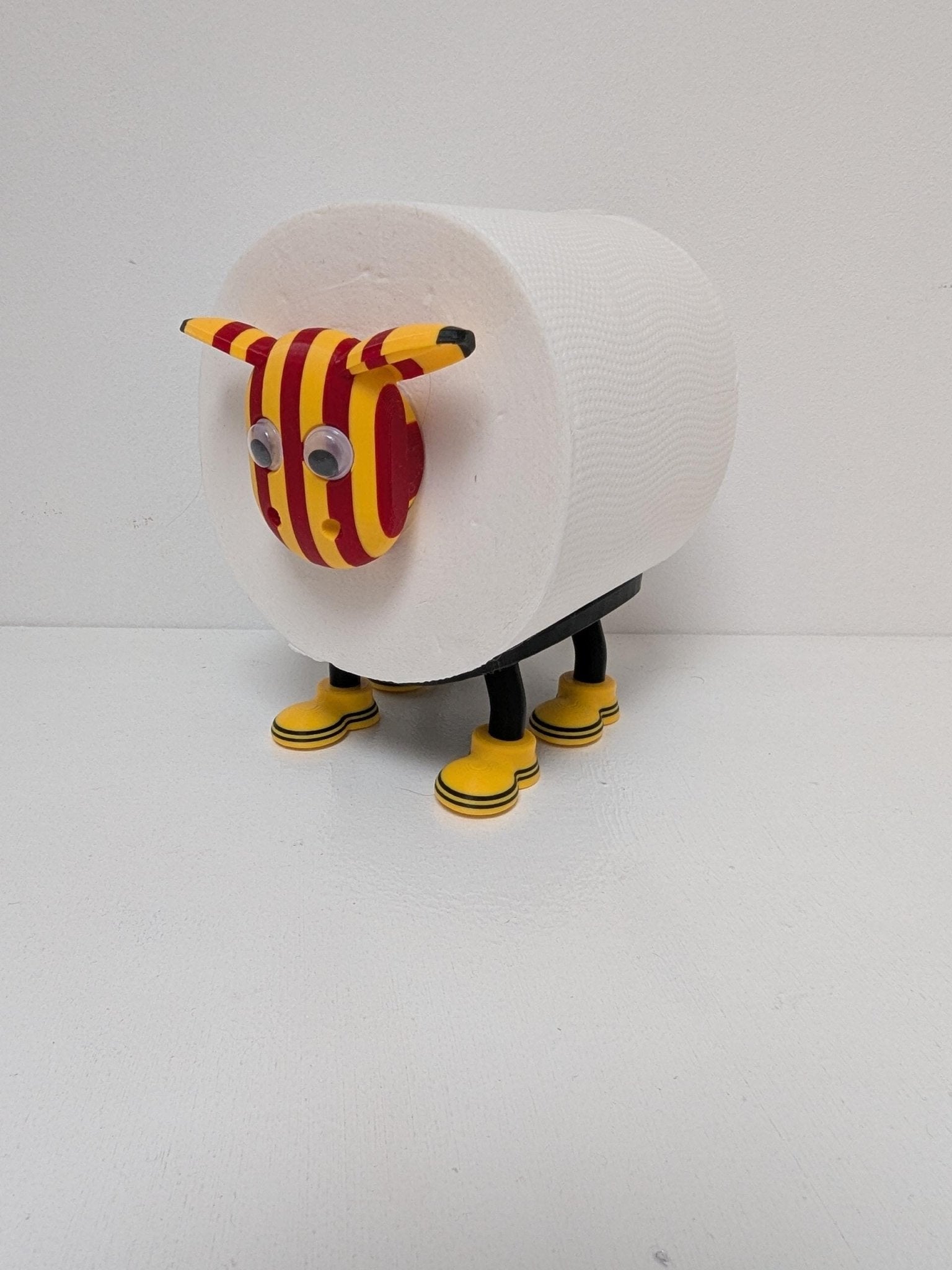 Chaddyverse Bradford City Sheep Toilet Roll Holder – Claret & Amber
