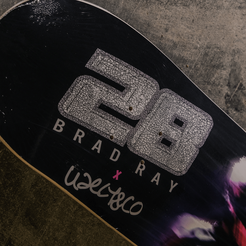 Uggly & Co Brad Ray Limited Edition 8.25" Maple Skateboard Deck