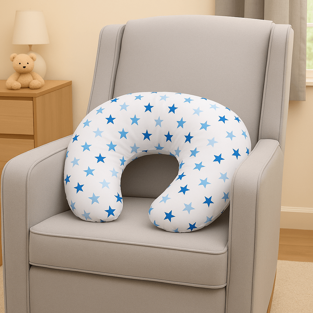 For Your Little One Nursing Pillow – Ergonomic Blue Star Maternity Support