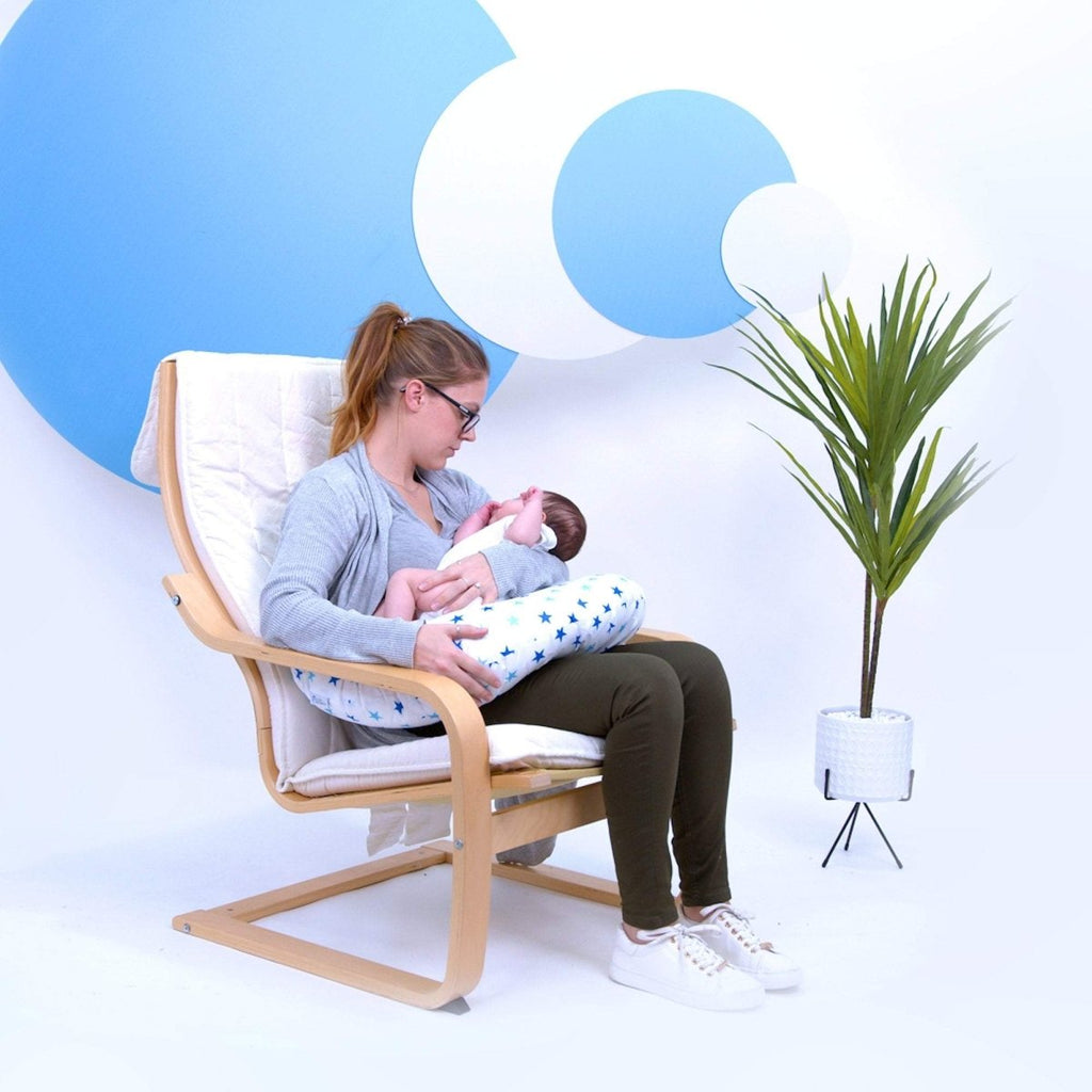 For Your Little One Nursing Pillow – Ergonomic Blue Star Maternity Support