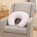 For Your Little One Nursing Pillow – Pink Little Star Cotton Support
