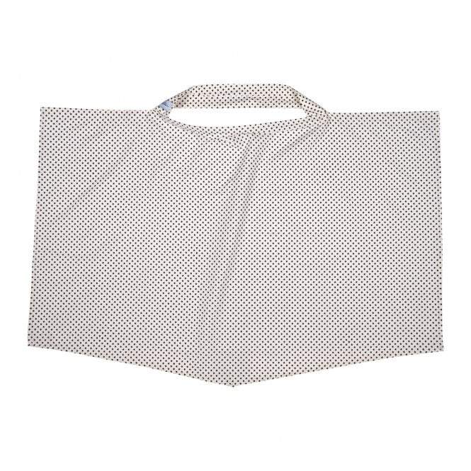 For Your Little One Breastfeeding Apron – 100% Cotton Grey Stars