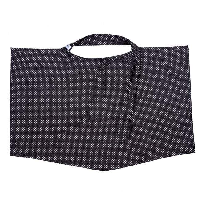 For Your Little One Cotton Nursing Cover - White Stars Breastfeed Apron