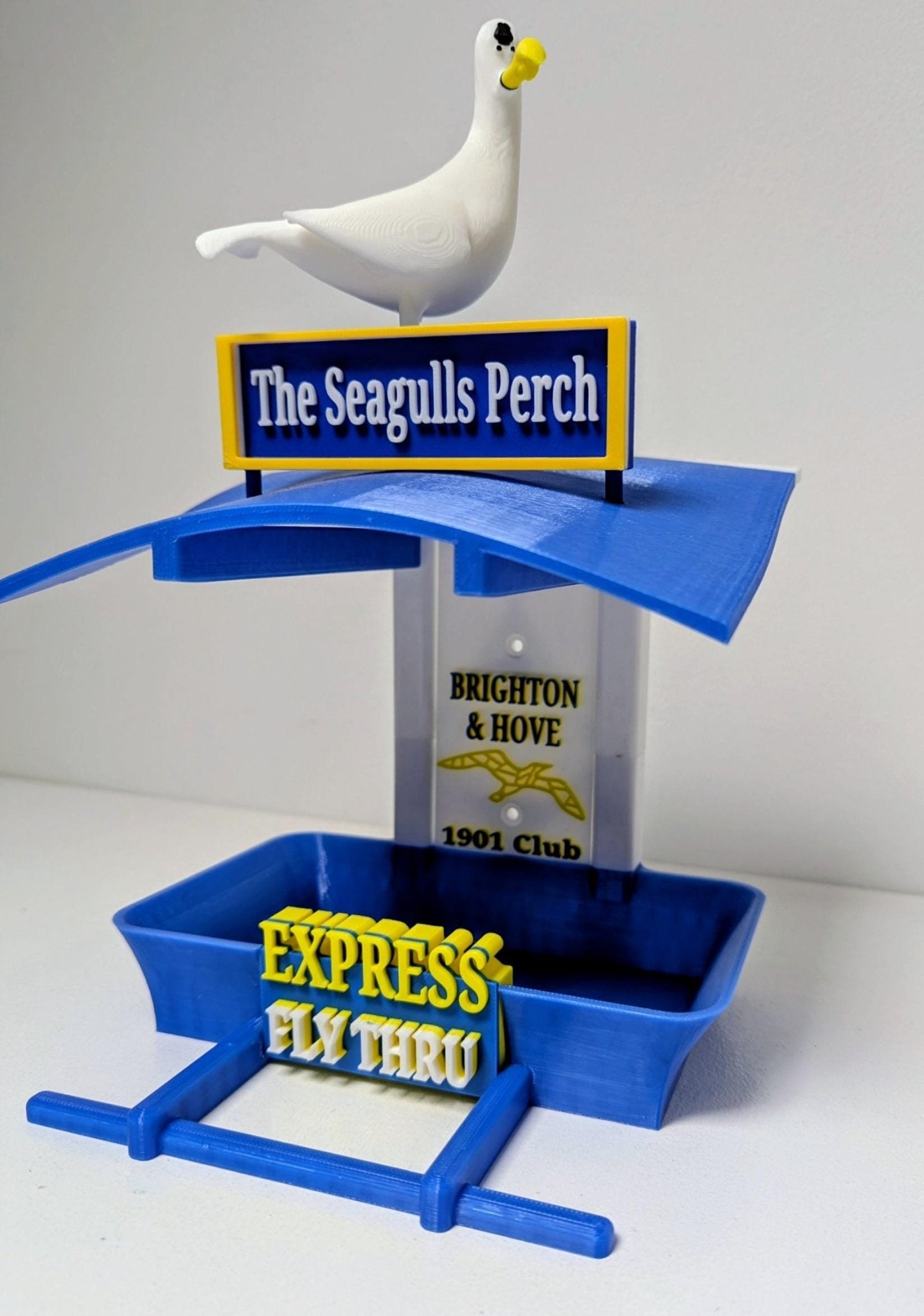 Chaddyverse Brighton & Hove Albion Bird Feeder – AMEX Stadium Edition