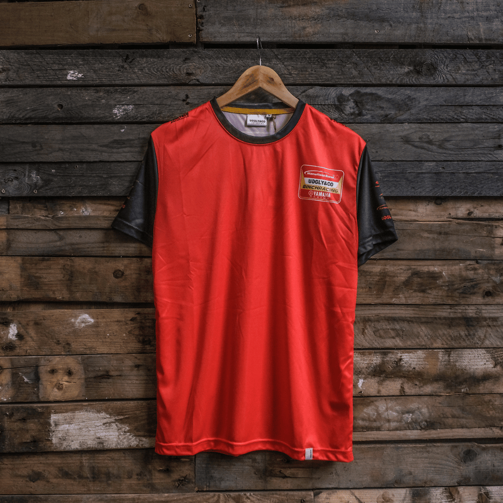 Uggly&Co x Carl Cox Binch Racing Yamaha Tee – Limited Edition Sport Shirt