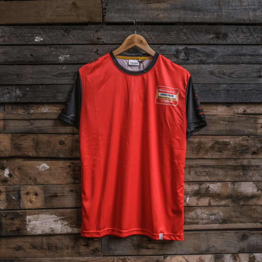 Uggly&Co x Carl Cox Binch Racing Yamaha Tee – Limited Edition Sport Shirt
