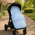For Your Little One Universal Broderie Anglaise Padded Footmuff