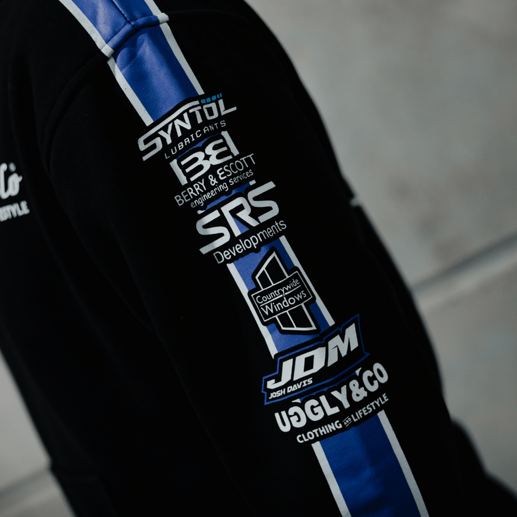 Uggly & Co JDM Team Hoodie – Heavyweight 380gsm Fleece Racing Pullover