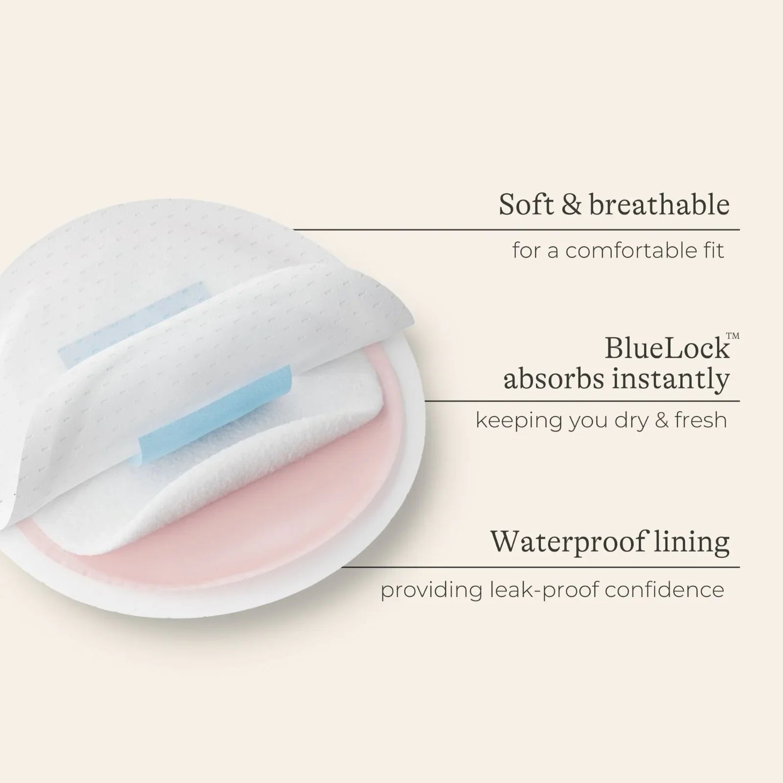 Lansinoh Ultra Thin Stay Dry Nursing Breast Pads 24 pcs