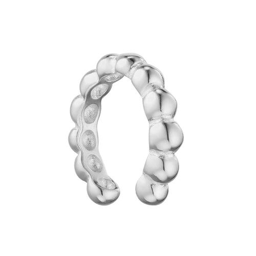 Gecko Jewellery Sterling Silver Ball Ear Cuff – Non-Pierced Earring