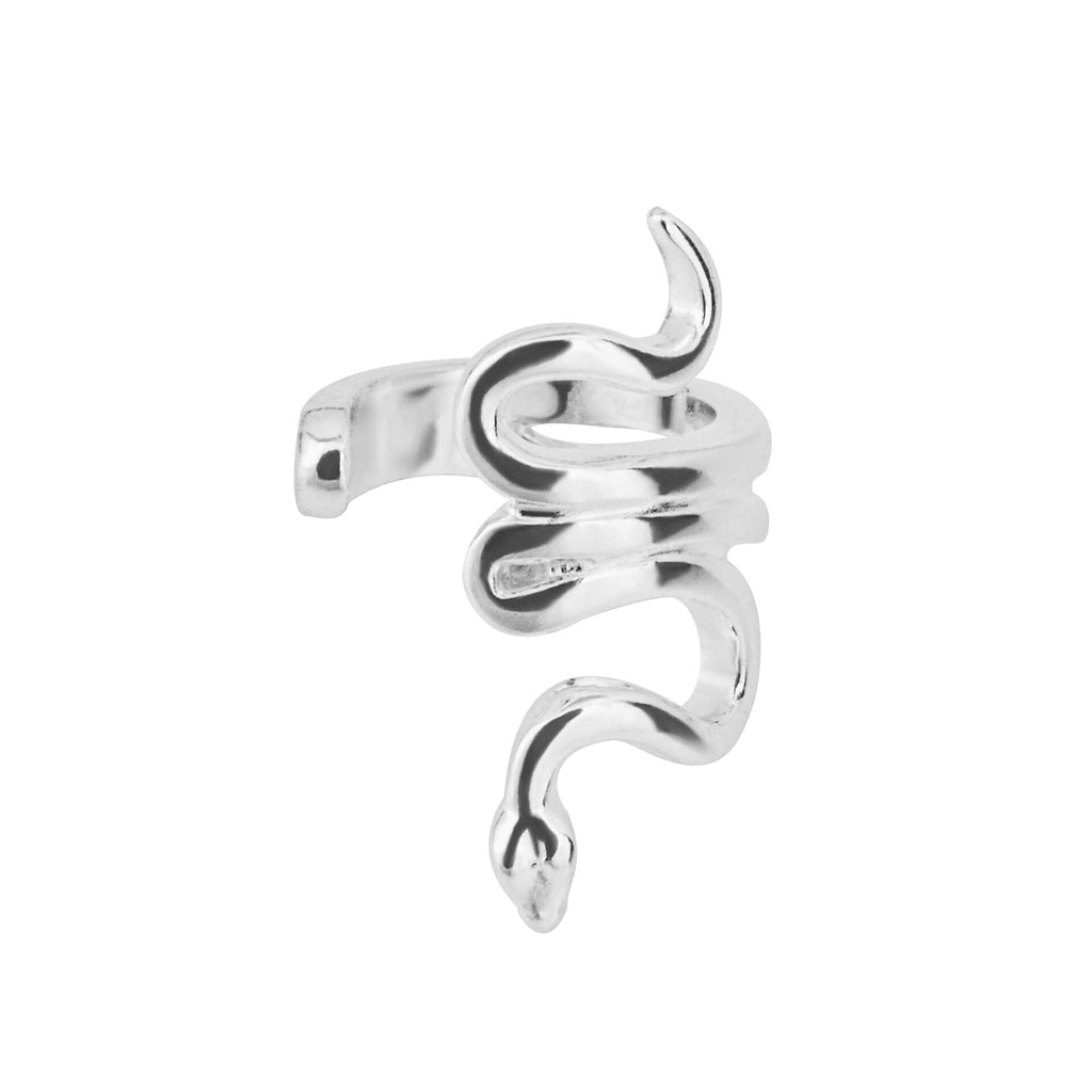 Gecko Jewellery Snake Ear Cuff – Recycled Sterling Silver Earring