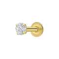 Gecko Jewellery Cubic Zirconia Labret Stud Earring – Sterling Silver