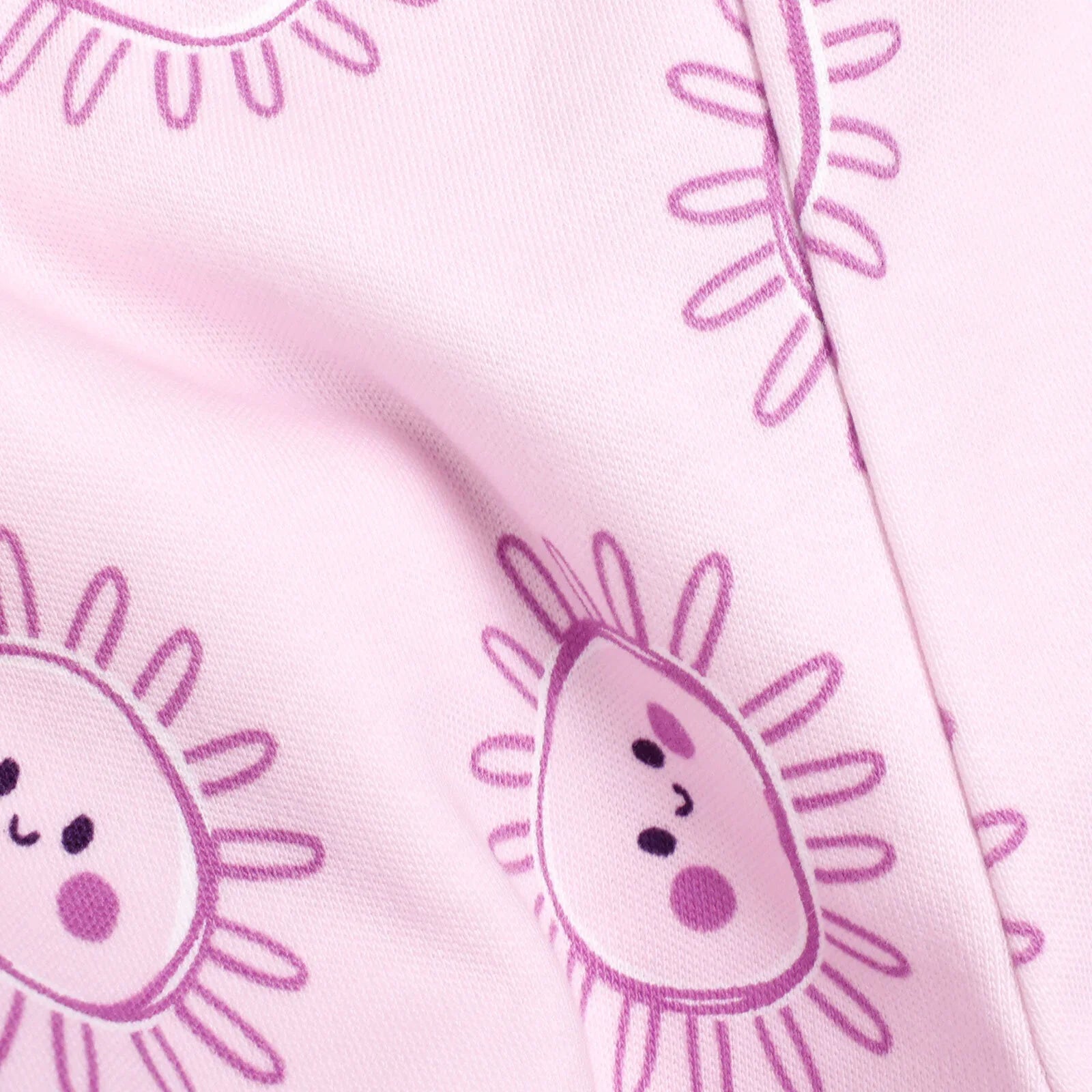 HelloBaby 2 Piece Footed Bottom - Purple