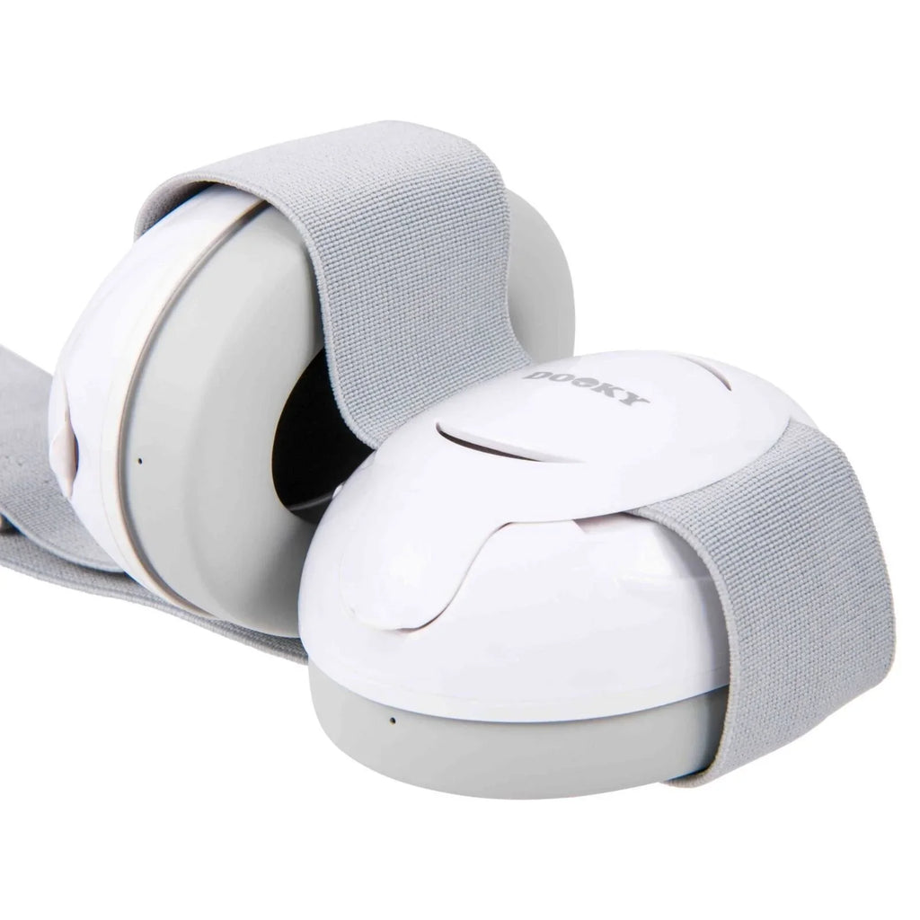 Dooky Baby Ear Protection 0-3 years - White