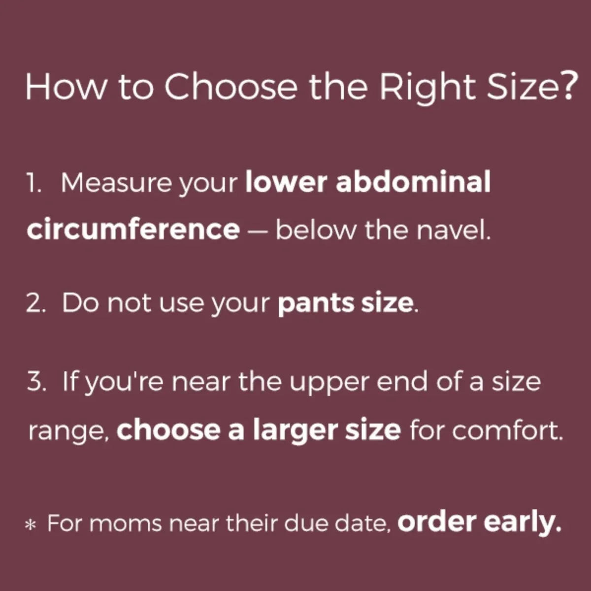 Momcozy Ergonest Maternity Belly Band M - Black