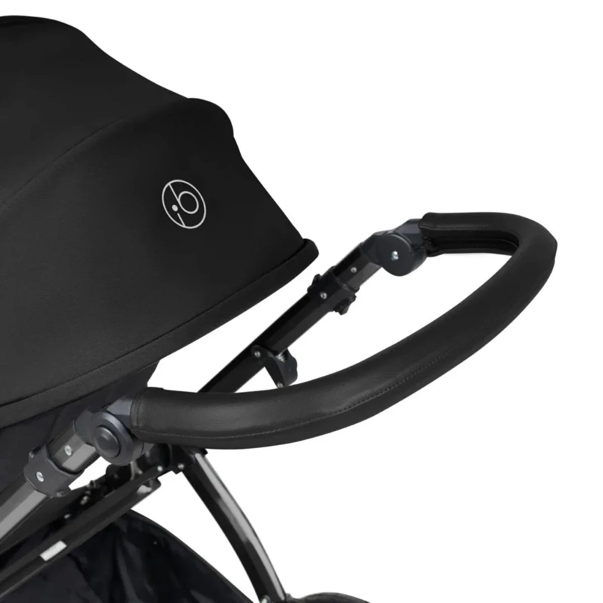 Ickle Bubba Stomp Luxe Travel System with i-Size Stratus Car Seat & ISOFIX Base 12 pcs - Black & Midnight & Black