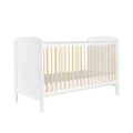 Ickle Bubba Coleby Scandi Cot Bed Scandi White - Without Mattress