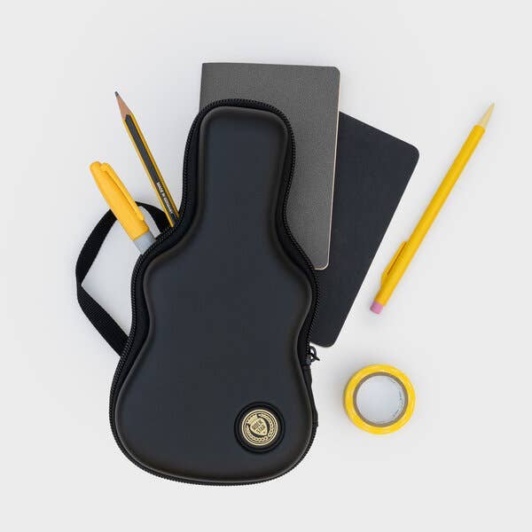 Kate's Clothing Guitar Shaped Pencil Case – Gothic Rockstar Stationery