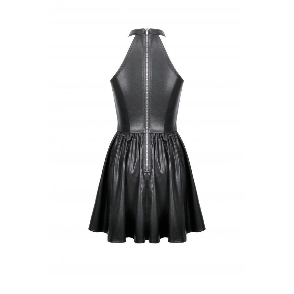Dark in Love Valentina Red Velvet Mesh Goth Dress | Embroidered Gown