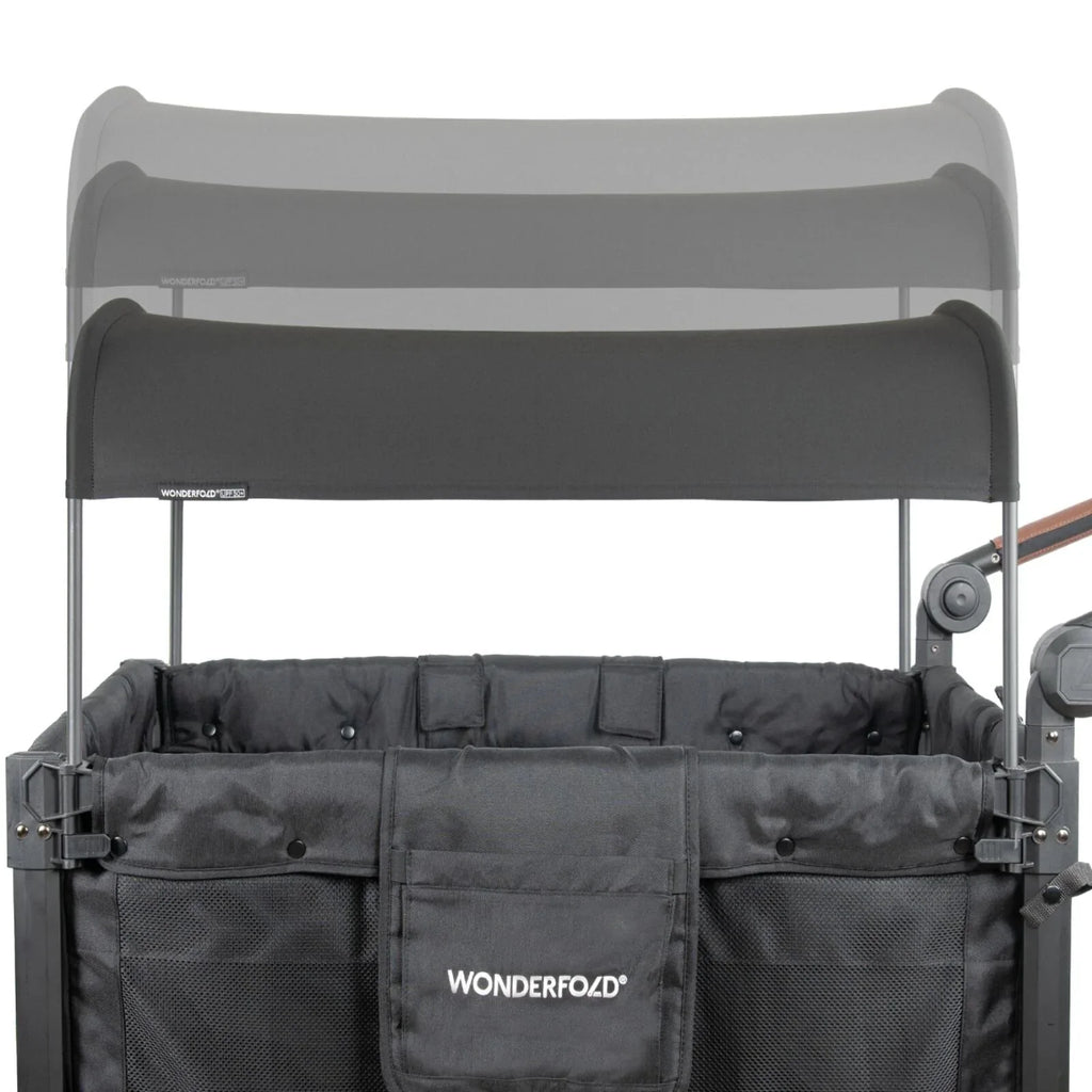 Wonderfold W4 Luxe Pro Stroller Wagon - Charcoal Grey