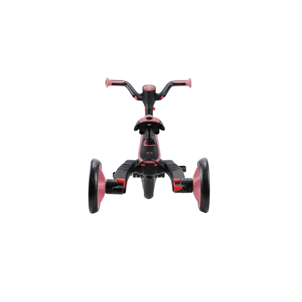 Globber Explorer Trike Foldable 4 in 1 - Deep Pastel Pink