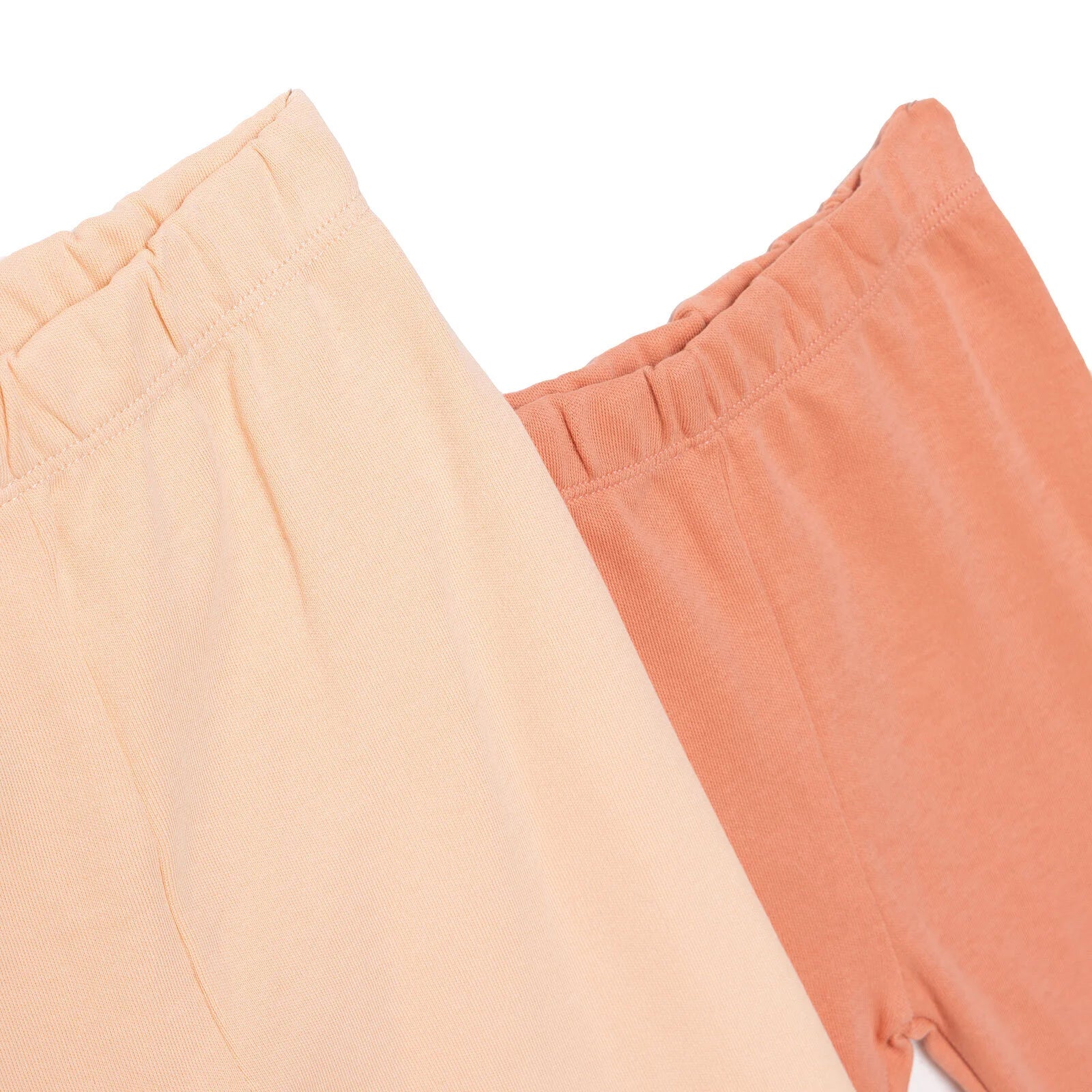 HelloBaby 2-Pack Joggers with socks - Salmon