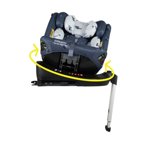 Cosatto Get Set Grow Plus i-Size Group 0+/1/2/3 360 Car Seat - Skylark