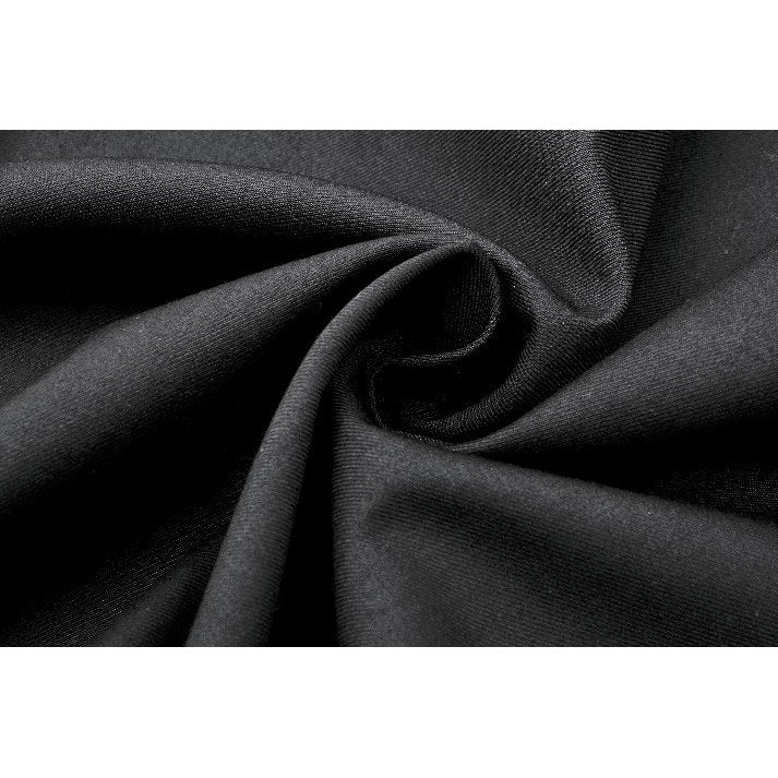 Dark in Love Chain Belt Layered Goth Skirt - Black Polyester Punk