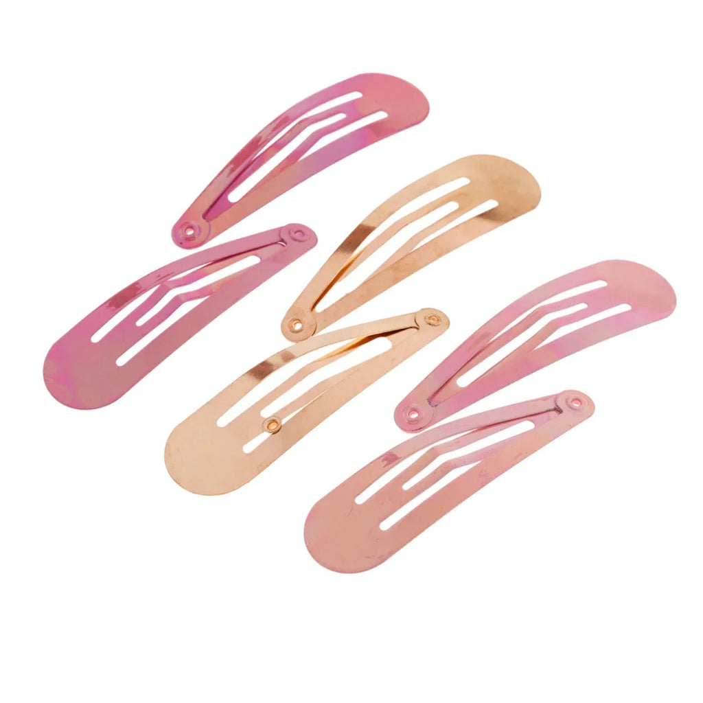 HelloBaby Hair Clips Girls - Mixcolor Printed