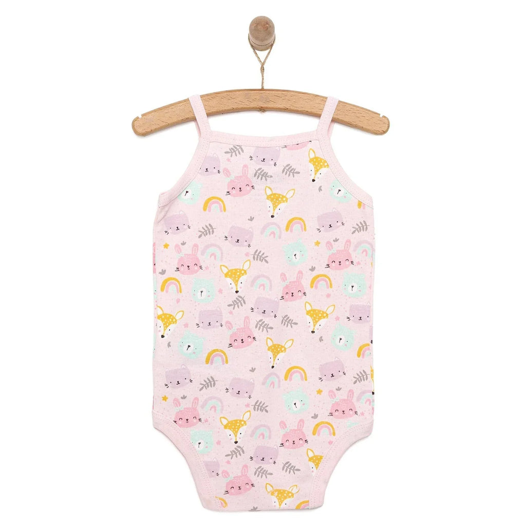 HelloBaby Girl Athlete Bodysuit - Pink
