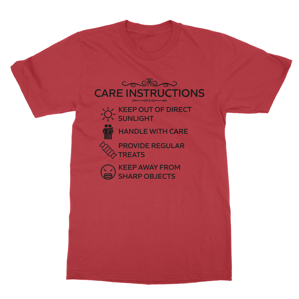 Kate's Clothing Care Instructions Heavy Cotton Unisex T-Shirt