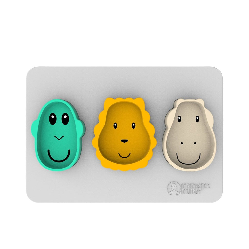 Matchstick Monkey Animal Snack Mat
