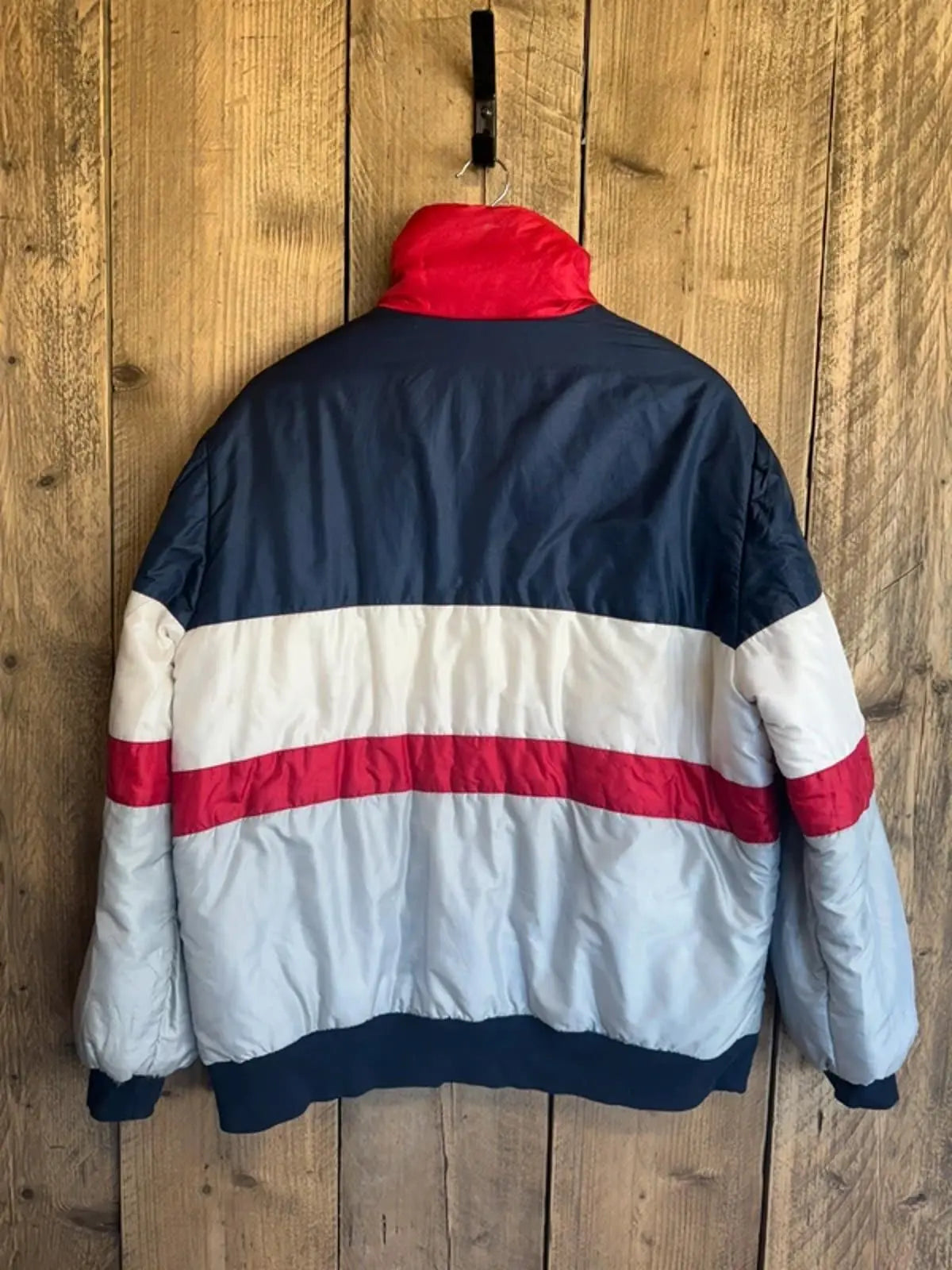 Original Vintage 1980s reversible Ellesse Ski  / puffer Jacket coat Large #310