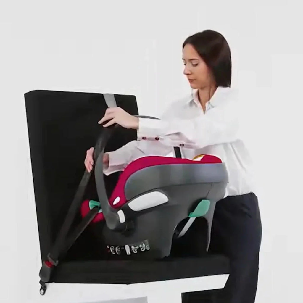 Cybex Aton B2 i-Size Infant Group 0/1 Car Seat & Base (Birth to 4 Years) - Volcano Black