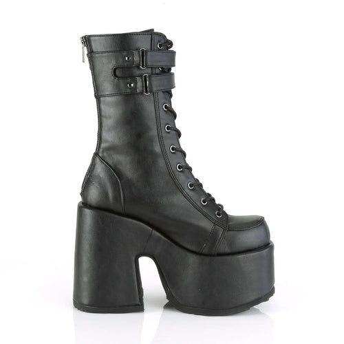 Demoniacult Rena Women's Mid-Calf Boots | 5" Chunky Heel Platform