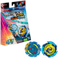 Beyblade Burst QuadStrike Komet Helios H8 & Tidal Pandora P8 Dual Pack