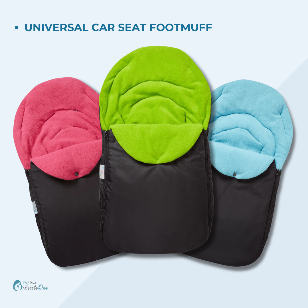 Universal Car Seat Footmuff | Fleece Lined Cosy Toes by For Your Little One
