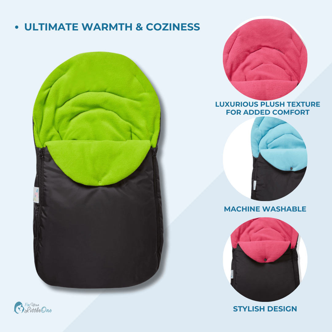 Universal Car Seat Footmuff | Fleece Lined Cosy Toes by For Your Little One