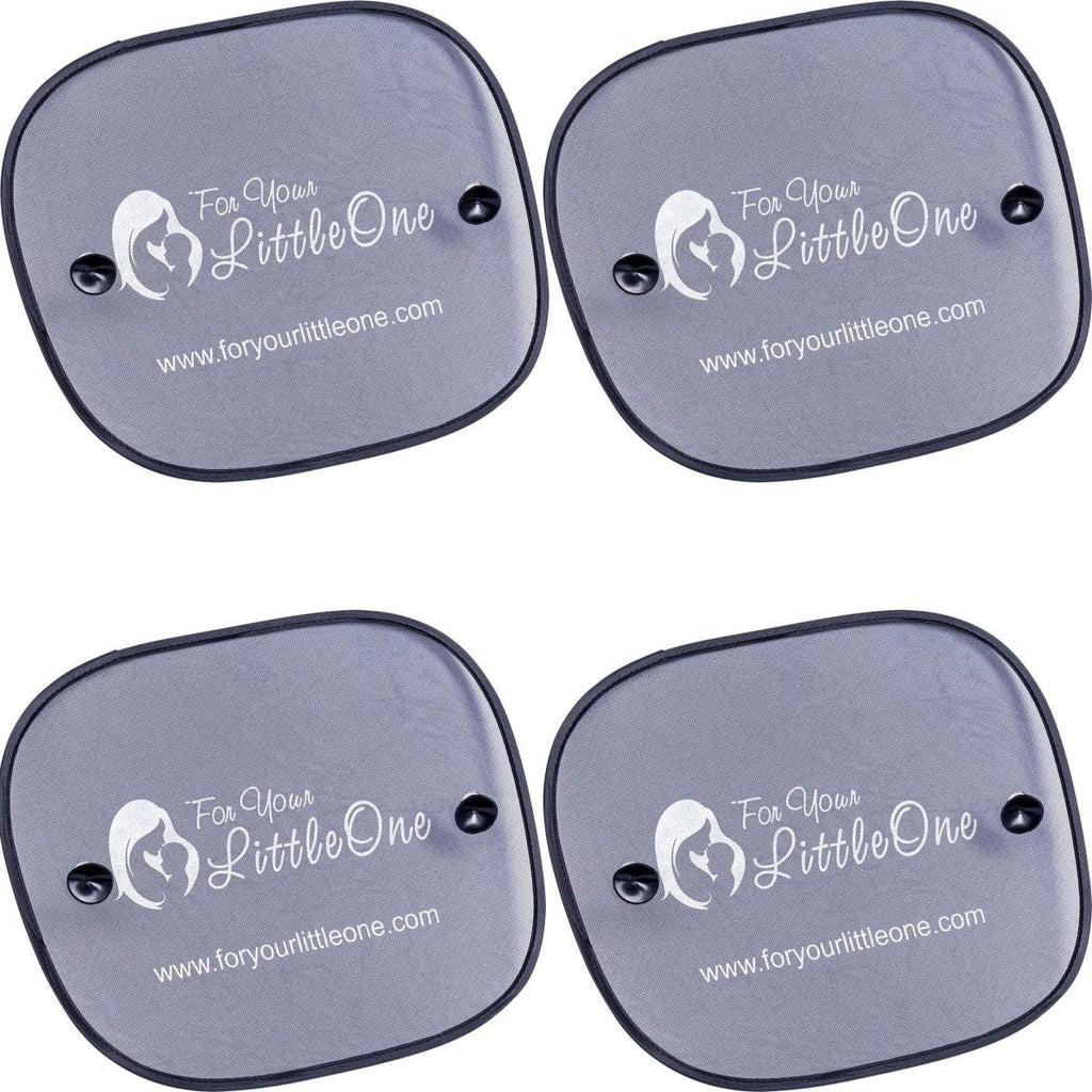 For Your Little One Car Window Sun Shades – UV Protection (Pack of 4)