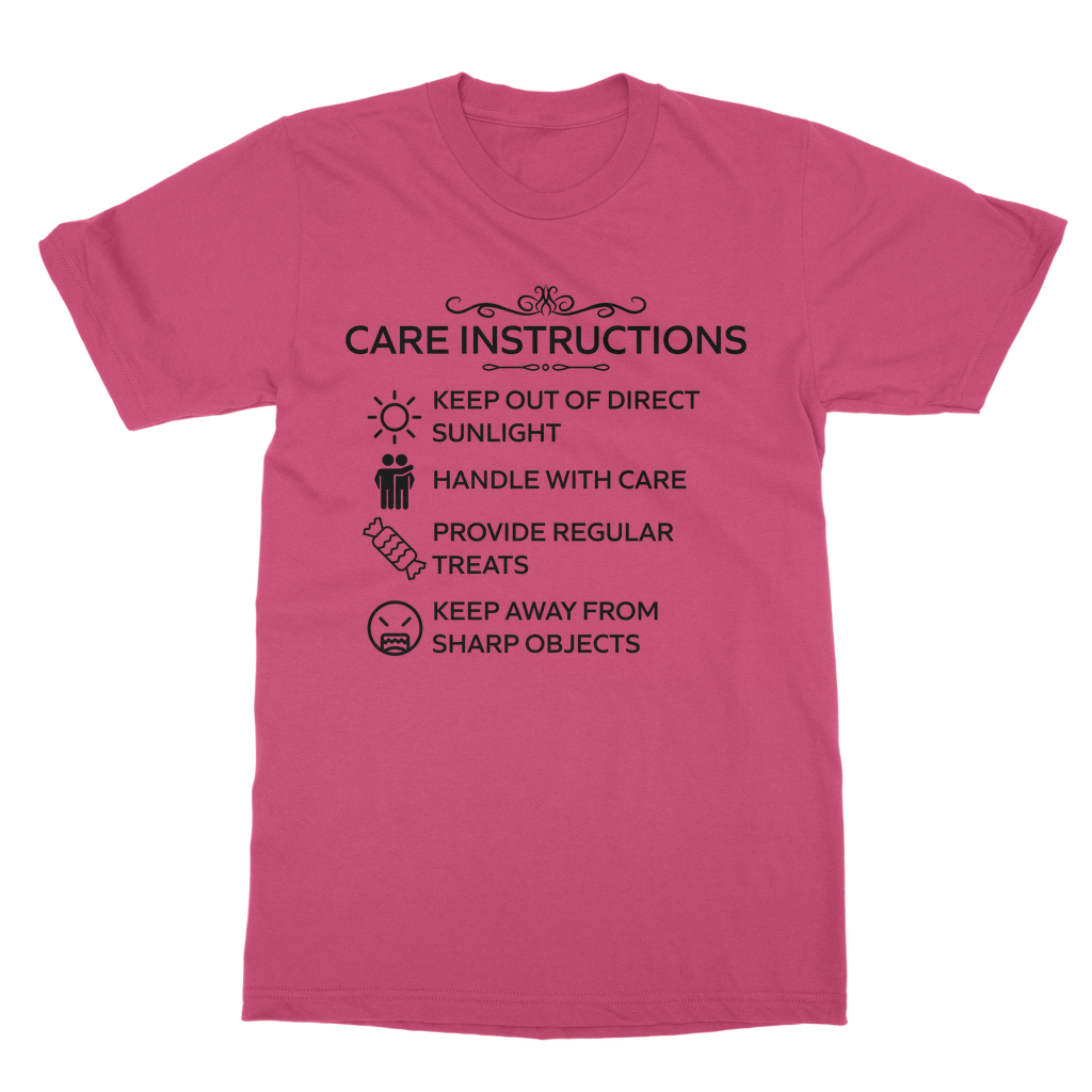 Kate's Clothing Care Instructions Heavy Cotton Unisex T-Shirt