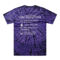 Kate's Clothing White Print Tonal Spider Tie-Dye Cotton T-Shirt