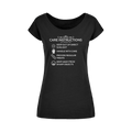 Kate's Clothing Care Instructions Women’s Wide Neck Cotton T-Shirt
