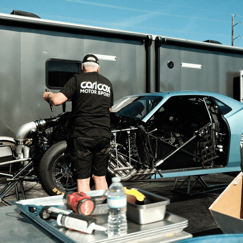 Carl Cox Motorsport Core Tee – 100% Cotton Graphic Racing T-Shirt