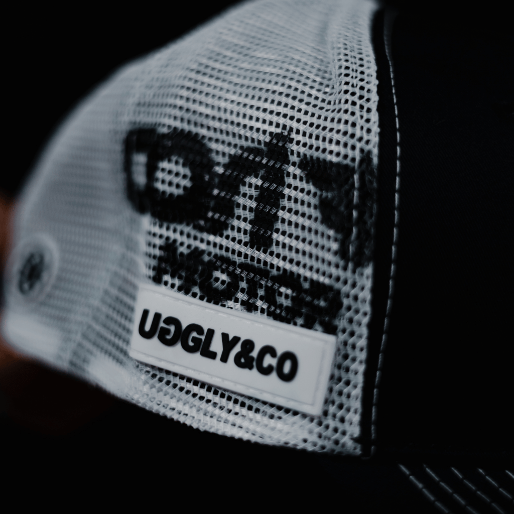 Carl Cox Motorsport Binch Racing Trucker Hat – Black & White Mesh