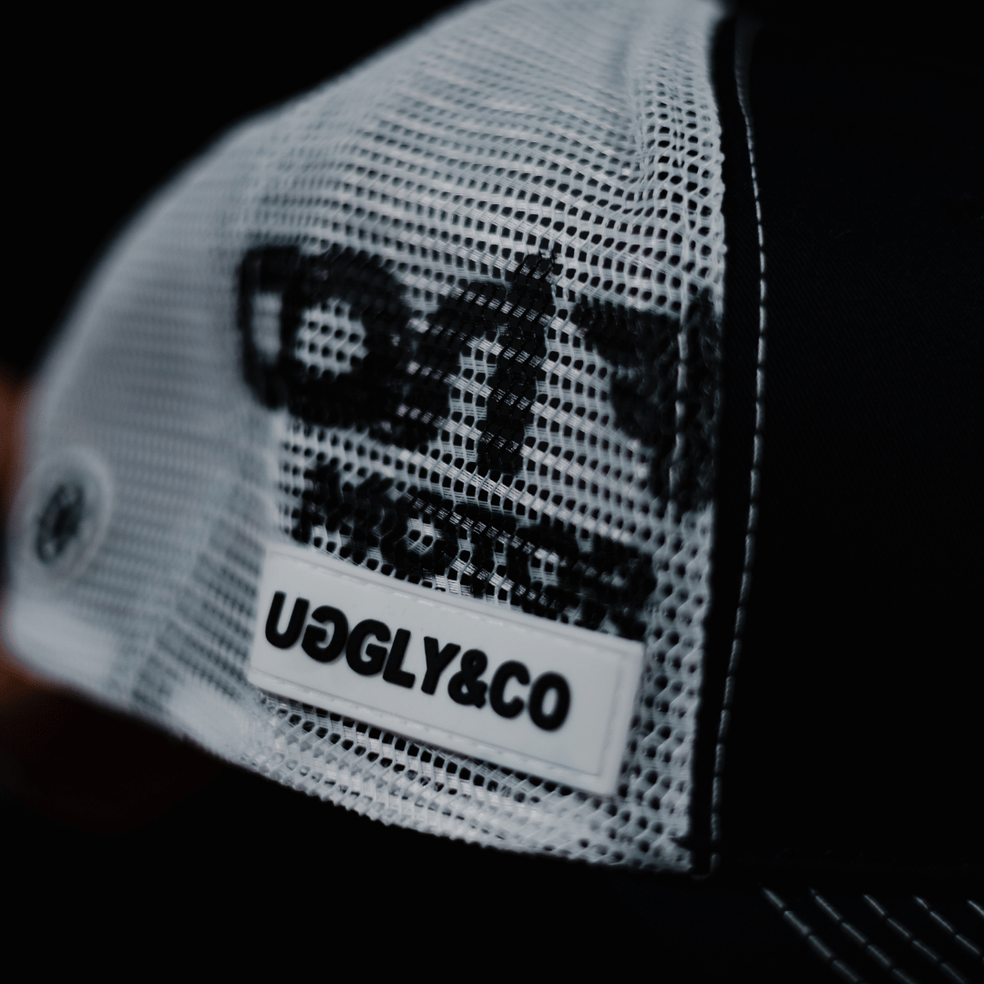 Carl Cox Motorsport Binch Racing Trucker Hat – Black & White Mesh