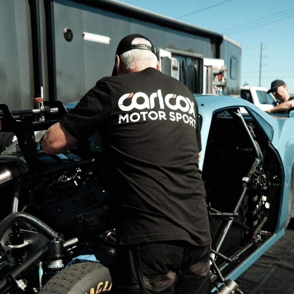 Carl Cox Motorsport Core Tee – 100% Cotton Graphic Racing T-Shirt