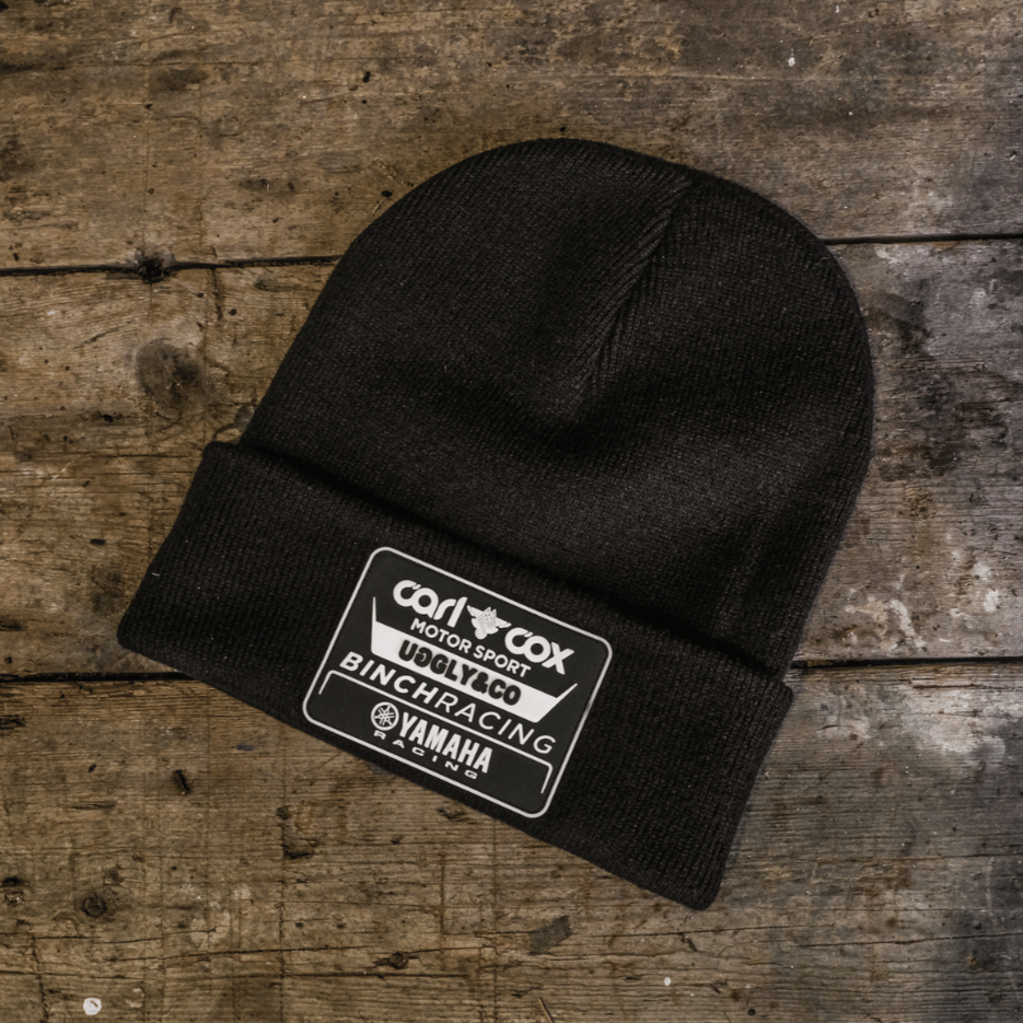 Carl Cox Motorsport Yamaha Binch Racing Beanie – Soft Acrylic Knit Hat