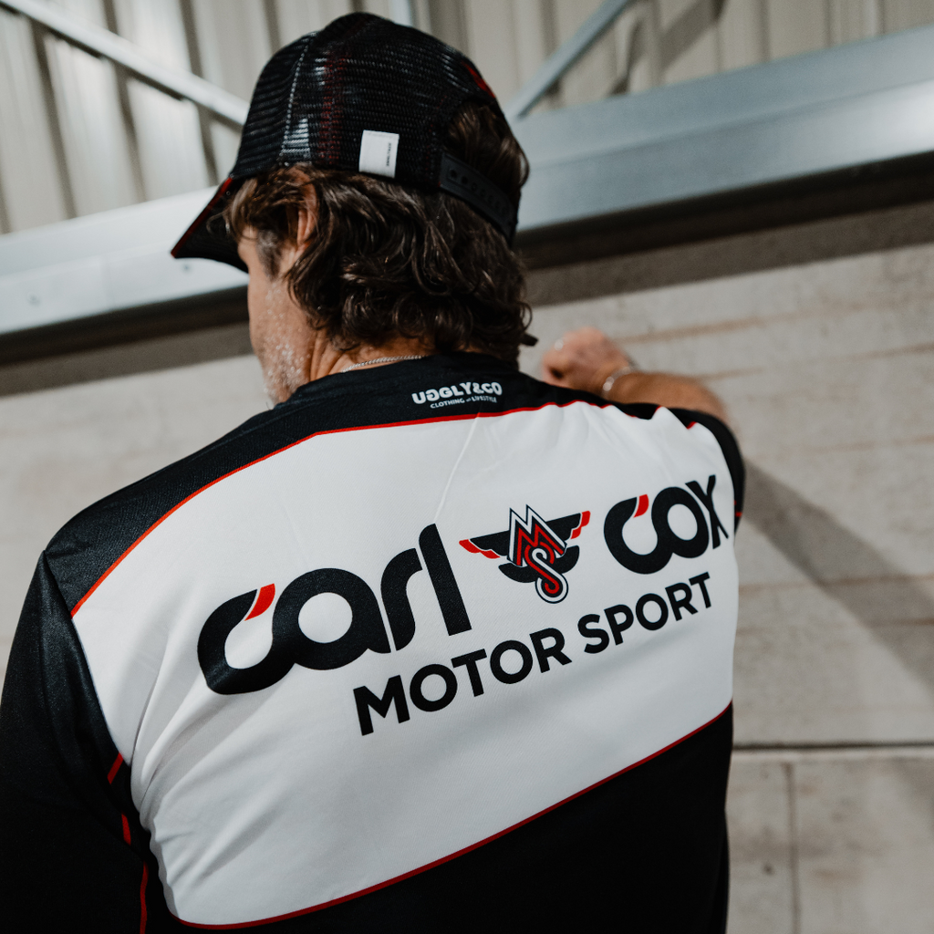 Carl Cox Motorsport x Uggly & Co Team Tee – Lightweight Polyester