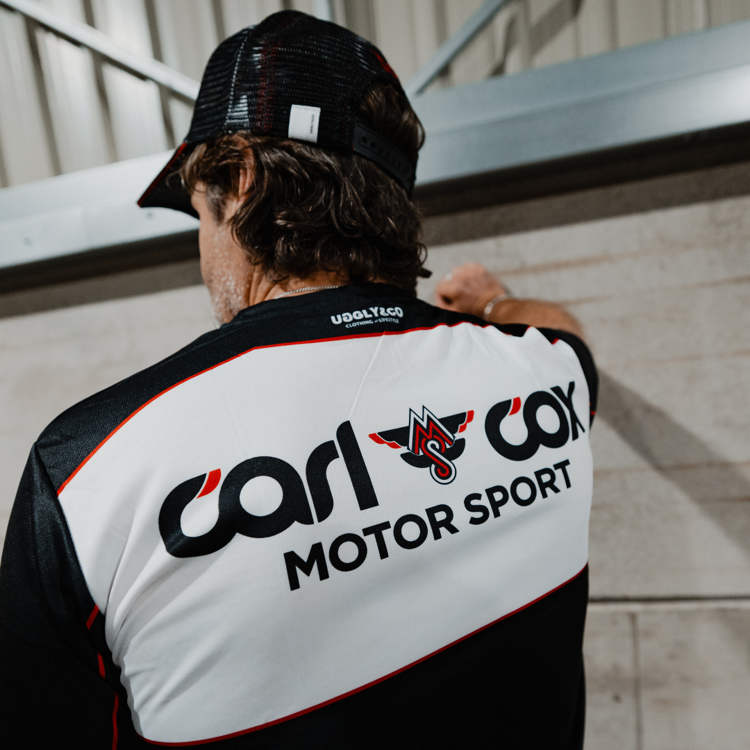 Carl Cox Motorsport x Uggly & Co Team Tee – Lightweight Polyester