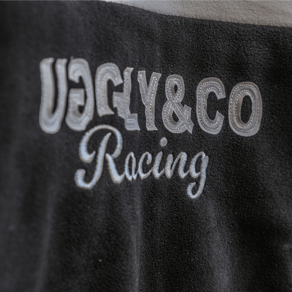 Uggly & Co Carl Cox Motorsport Track Jacket | Vintage Fleece Racing Gear